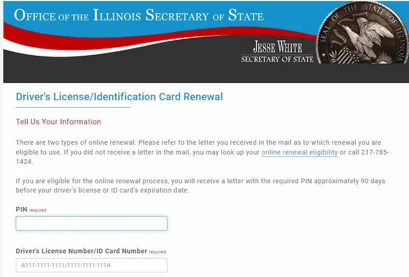 ¿Cómo renovar mi licencia de conducir en Illinois?